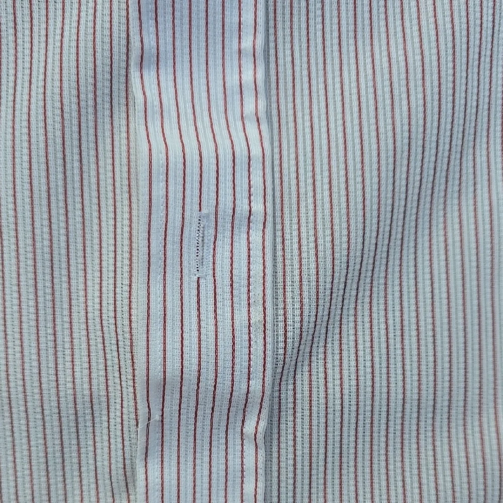Men's Striped White Shirt